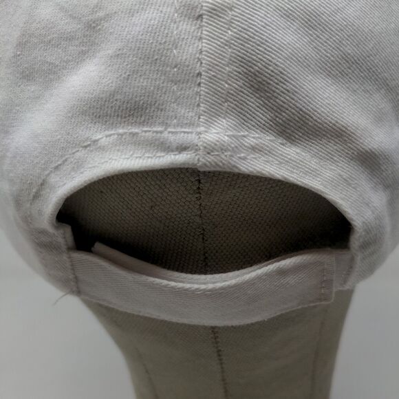 Lucky 7 USA Men's Strapback Hat White Adjustable Ocean City New Jersey - Picture 9 of 13